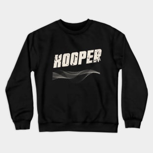 Hooper Basketball Born To Hoop Distressed Practice Jersey Crewneck Sweatshirt